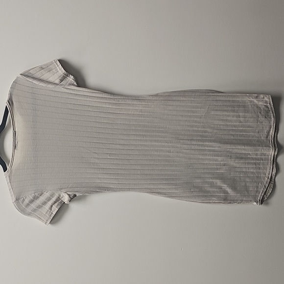 Ribbed Short Sleeve Dress - Picture 2 of 2